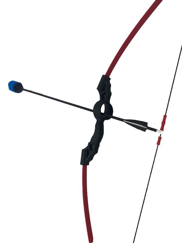 Black Modern Bow & Arrow - 1 Pack Plastic & Lightweight Design - Great for  Ultimate Precision & Authentic Archery Experience : : Sports &  Outdoors
