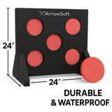 Foam Archery Target for Kids – Safe Pop-Out Bounce Back Game | ArrowSoft