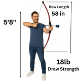 ArrowSoft Adult Bow with 6 Arrows