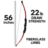 ArrowSoft Adult Bow with 6 Arrows