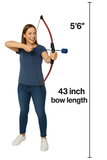 Standard Bow For Youth/Small Adult - 14lb Draw / 43" Length
