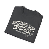 Resistance Band Enthusiast Shirt, Funny Physical Therapy Shirt, PT Gift, Physical Therapist Tee, Rehab Team Gift