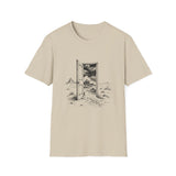 Surreal Ocean Shirt, Desert Door Ocean Illusion Art Tee, Sailing Tee, Ocean Lover Gift