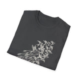 Surreal Combat Archery Shirt, Arrows to Birds Illusion Art Tee, Archery Gift, Archer Tee, Combat Archery Gift