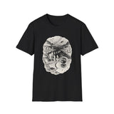 Surreal Celestial Shirt, Moon Stepping Stones Illusion Art Tee, Moon Phase Tee, Mystical Witchy Gift