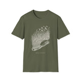 Surreal Dental Hygienist Shirt, Toothbrush to Meadow Illusion Art Tee, RDH Gift, Dental Hygiene Tee