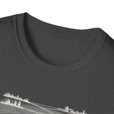 Surreal Accountant Shirt, Ledger to Farm Fields Illusion Art Tee, Accountant Gift, CPA Tee, Tax Season Gift