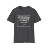 Professional Bloodsucker (Licensed) Shirt, Funny Phlebotomist Shirt, Phlebotomy Gift, Lab Tech Tee, Lab Week Gift