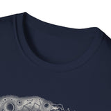 Surreal Bird Shirt, Crow and the Key Illusion Art Tee, Bird Lover Gift, Birdwatching Tee