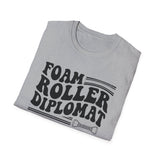 Foam Roller Diplomat Shirt, Funny Physical Therapy Shirt, PT Gift, Physical Therapist Tee, Rehab Team Gift