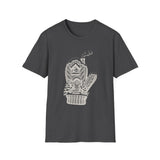 Surreal Christmas Shirt, Mitten Cabin Illusion Art Tee, Christmas Gift, Winter Holiday Tee