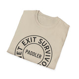 Wet Exit Survivor Shirt, Funny Paddler Shirt, Kayaker Gift, Paddling Tee, Lake Life Gift