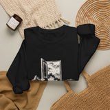 Surreal Ocean Sweatshirt, Desert Door Ocean Illusion Art Crewneck, Sailing Tee, Ocean Lover Gift