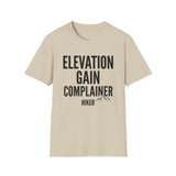 Elevation Gain Complainer Shirt, Funny Hiker Shirt, Hiker Gift, Hiking Tee, Outdoor Lover Gift