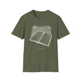 Surreal Accountant Shirt, Ledger to Farm Fields Illusion Art Tee, Accountant Gift, CPA Tee, Tax Season Gift
