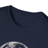 Surreal Ocean Shirt, Ship in a Light Bulb Illusion Art Tee, Sailing Tee, Ocean Lover Gift