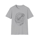 Surreal Celestial Shirt, Key to the Sky Illusion Art Tee, Moon Phase Tee, Mystical Witchy Gift