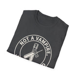 Not a Vampire, Just Certified Shirt, Funny Phlebotomist Shirt, Phlebotomy Gift, Lab Tech Tee, Lab Week Gift