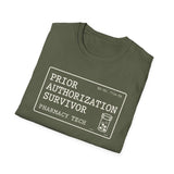 Prior Authorization Survivor Shirt, Funny Pharmacy Tech Shirt, Pharmacist Gift, Pharmacy Technician Tee, Pharmacy Week Gift