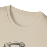 Surreal 911 Dispatcher Shirt, Phone Cord to River Illusion Art Tee, Dispatcher Gift, 911 Dispatcher Tee, Telecommunicator Gift