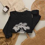 Surreal Christmas Sweatshirt, Ornament Town Illusion Art Crewneck, Christmas Gift, Winter Holiday Sweater