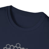 Surreal Beekeeper Shirt, Honeycomb to City Illusion Art Tee, Beekeeping Gift, Beekeeper Tee, Honey Lover Gift