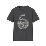 Surreal 911 Dispatcher Shirt, Phone Cord to River Illusion Art Tee, Dispatcher Gift, 911 Dispatcher Tee, Telecommunicator Gift