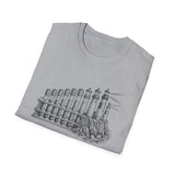 Surreal Phlebotomist Shirt, Tubes to Lighthouses Illusion Art Tee, Phlebotomy Gift, Lab Week Tee