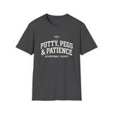 Putty, Pegs & Patience Shirt, Funny Occupational Therapy Shirt, OT Gift, Occupational Therapist Tee, OTA Graduation Gift