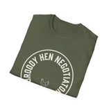 Broody Hen Negotiator Shirt, Funny Chicken Keeper Shirt, Chicken Lover Gift, Backyard Chicken Tee, Homestead Gift