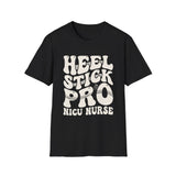 Heel Stick Pro Shirt, Funny NICU Nurse Shirt, Neonatal Nurse Gift, NICU Christmas Tee, Nurse Gift