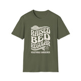 Raised Bed Regular Shirt, Funny Vegetable Gardener Shirt, Gardener Gift, Gardening Tee, Vegetable Garden Gift