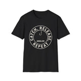 Catch, Release, Repeat Shirt, Funny Angler Shirt, Fishing Gift, Angler Tee, Fisherman Gift