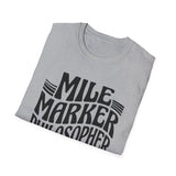 Mile Marker Philosopher Shirt, Funny Truck Driver Shirt, Trucker Gift, Truck Driver Tee, CDL Driver Gift
