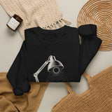 Surreal Fantasy Sweatshirt, Desk Lamp Sun Illusion Art Crewneck, Whimsical Dreamer Tee, Fantasy Lover Gift