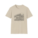 Surreal Kindergarten Teacher Shirt, Crayons to Skyline Illusion Art Tee, Kindergarten Teacher Gift, Teacher Tee, Back to School Gift
