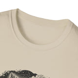 Surreal Forest Shirt, Forest Owl Illusion Art Tee, Wildlife Nature Tee, Outdoor Lover Gift