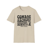 Combat Archery Survivor Shirt, Funny Combat Archery Shirt, Archery Gift, Archer Tee, Combat Archery Gift