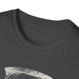 Surreal Travel Shirt, Hourglass Desert Ocean Illusion Art Tee, Adventure Gift, Wanderlust Tee