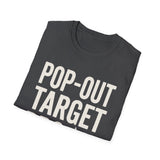 Pop-Out Target Pro Shirt, Funny Combat Archery Shirt, Archery Gift, Archer Tee, Combat Archery Gift