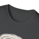 Surreal Cat Shirt, Yarn Galaxy Illusion Art Tee, Cat Lover Gift, Vintage Engraving Cat Tee
