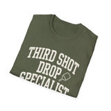 Third Shot Drop Specialist Shirt, Funny Pickleball Shirt, Pickleball Gift, Pickleball Tee, Player Gift