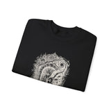 Surreal Bookish Sweatshirt, Keyhole Galaxy Illusion Art Crewneck, Book Lover Gift, Reader Tee, Dark Academia Shirt