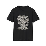 Surreal Fantasy Shirt, Tree City Illusion Art Tee, Whimsical Dreamer Tee, Fantasy Lover Gift