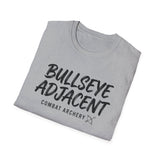 Bullseye Adjacent Shirt, Funny Combat Archery Shirt, Archery Gift, Archer Tee, Combat Archery Gift