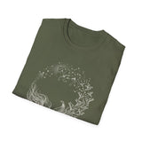 Surreal Bookish Shirt, Pages to Birds Illusion Art Tee, Book Lover Gift, Reader Tee, Dark Academia Shirt