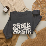 SABLE & Proud Sweatshirt, Funny Crochet Sweatshirt, Crocheter Gift, Yarn Lover Crewneck, Christmas Gift for Crocheter
