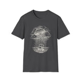 Surreal Ocean Shirt, Jellyfish Rain Illusion Art Tee, Whale Sea Life Tee, Beach Lover Gift