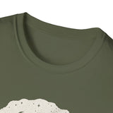 Surreal Camper Shirt, Tent to Pine Forest Illusion Art Tee, Camper Gift, Camping Tee, Outdoor Lover Gift