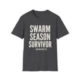 Swarm Season Survivor Shirt, Funny Beekeeper Shirt, Beekeeping Gift, Beekeeper Tee, Honey Lover Gift